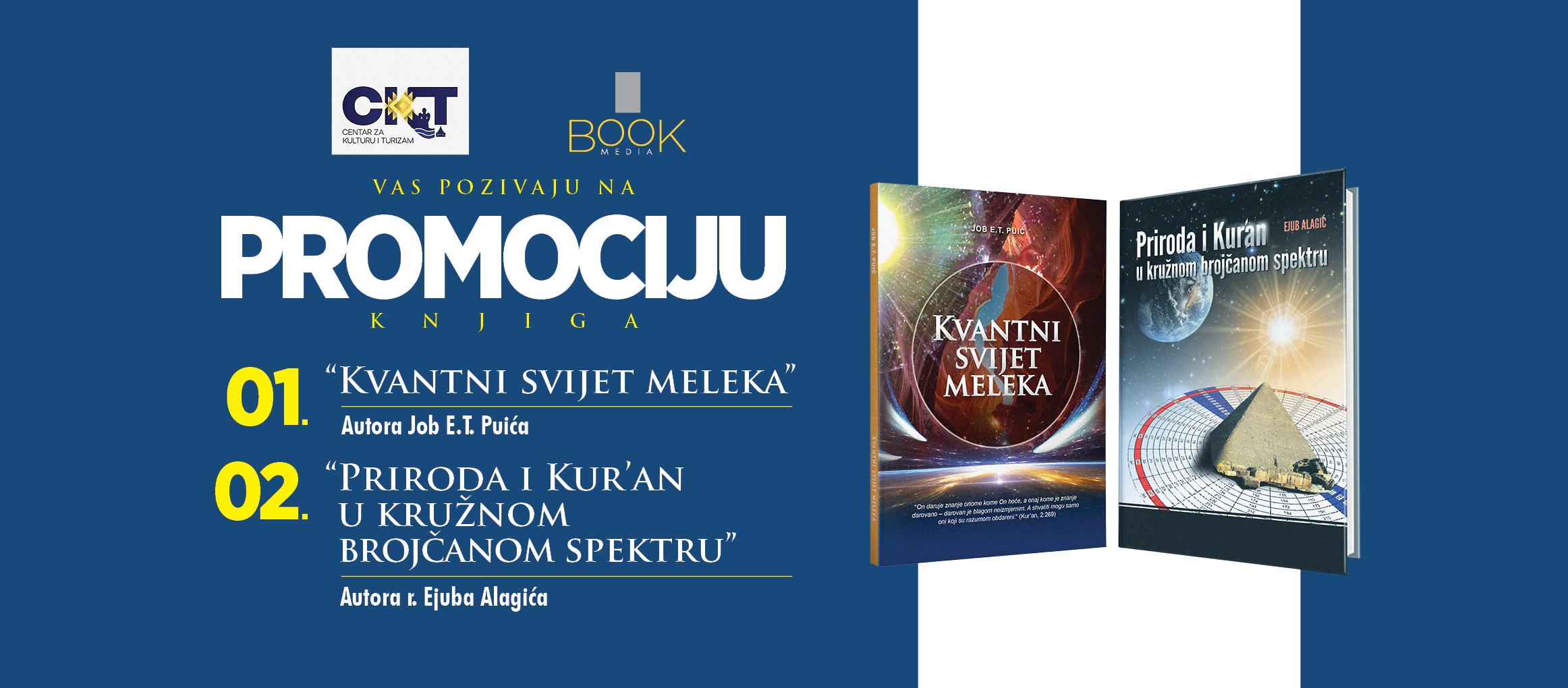 “Kvantni svijet meleka” i “Priroda i Kur’an u kružnom brojčanom spektru”